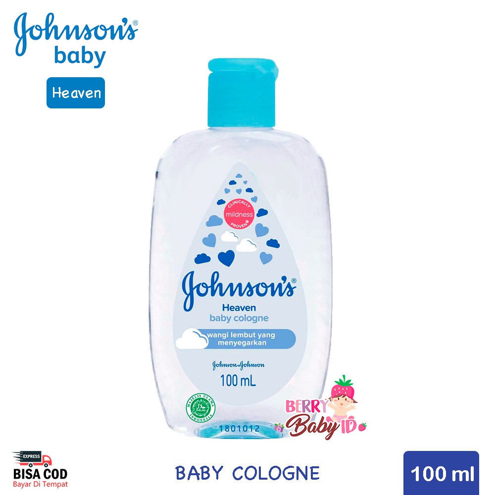 Johnson's Baby Cologne Parfum Bayi Anak Minyak Wangi 100ml Johnsons Berry Mart