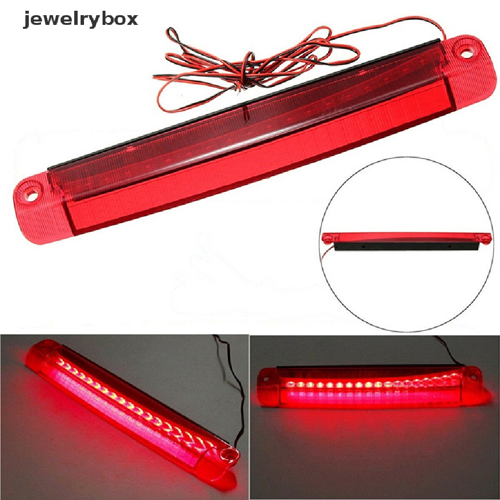 (Box) Lampu Led 18smd Tahan Air Warna Merah Untuk Rem / Mundur Mobil