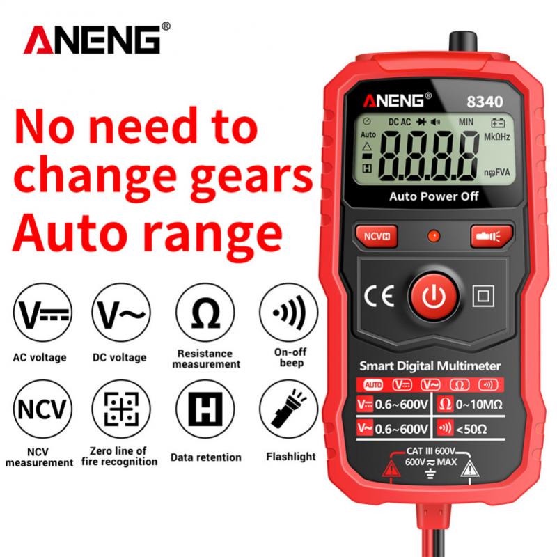 ANENG Digital Multimeter Voltage Tester - 8340