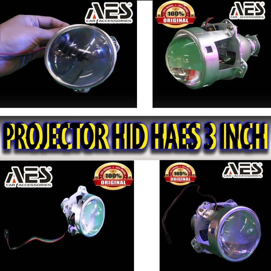 projector only BOWL Projie AES Lensa 3 inch 3in ORI AES ULTIMATE PCS BY ADN.IN