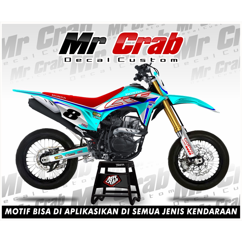 decal stiker crf 150 l full body  TOSKA - Supermoto
