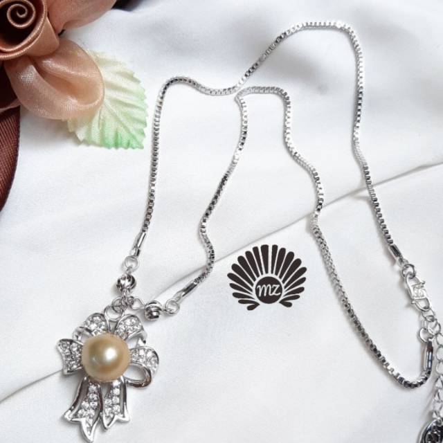 Kalung Mutiara Laut Lombok || Kalung Cantik || Mutiara Air Laut