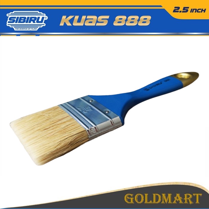 Kuas Cat Tangan Sibiru Seri 888 Ukuran 2.5 inch