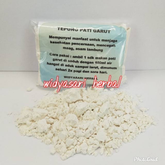 

Tepung Pati Garut 50gram