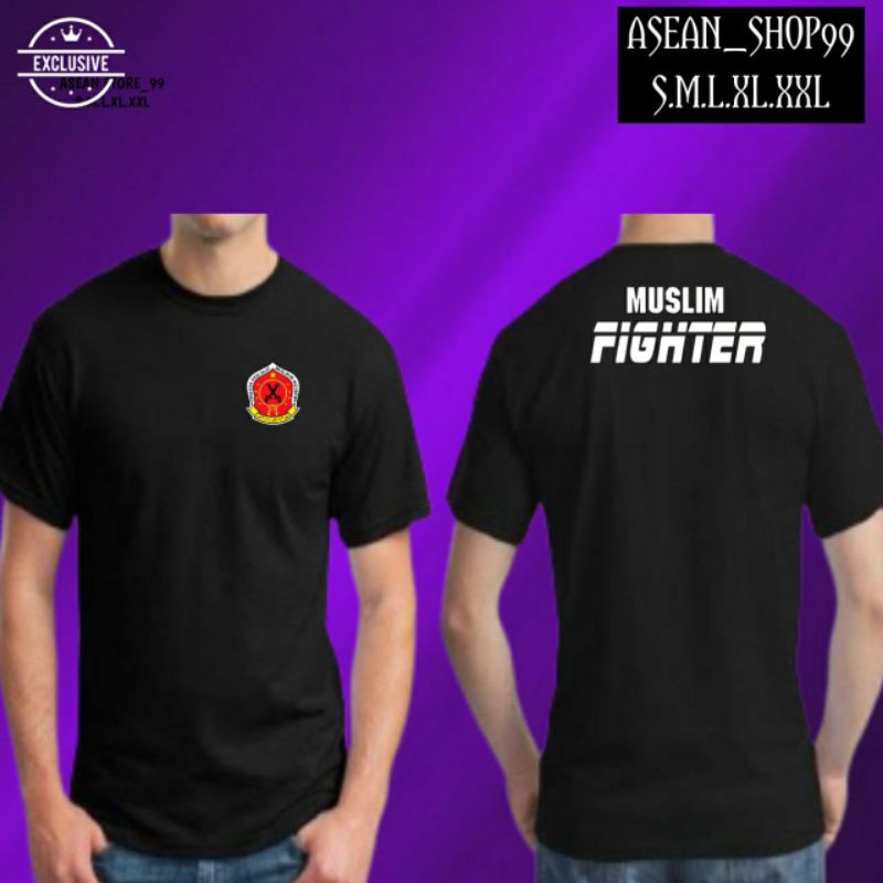 KAOS PENCAK SILAT GASMI LIRBOYO MOSLEM FIGHTER