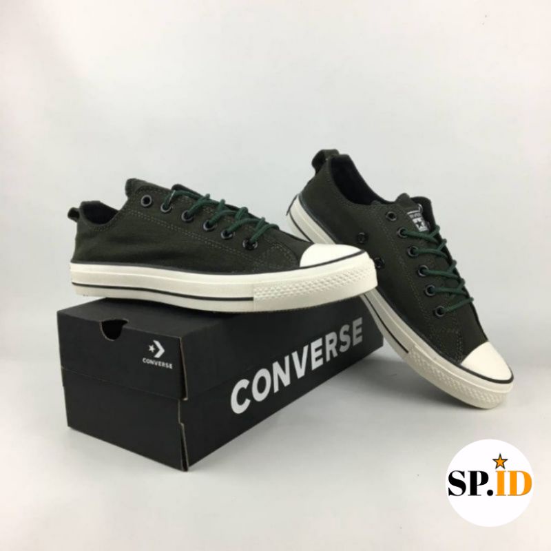 Sepatu Murah Sepatu Converse CTX HIJAU ARMY Pria/Wanita Sepatu Sneakers Casual Premium