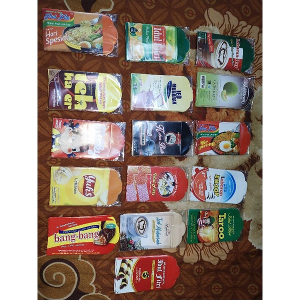 

Amplop Lebaran Motif Snack dan Lucu