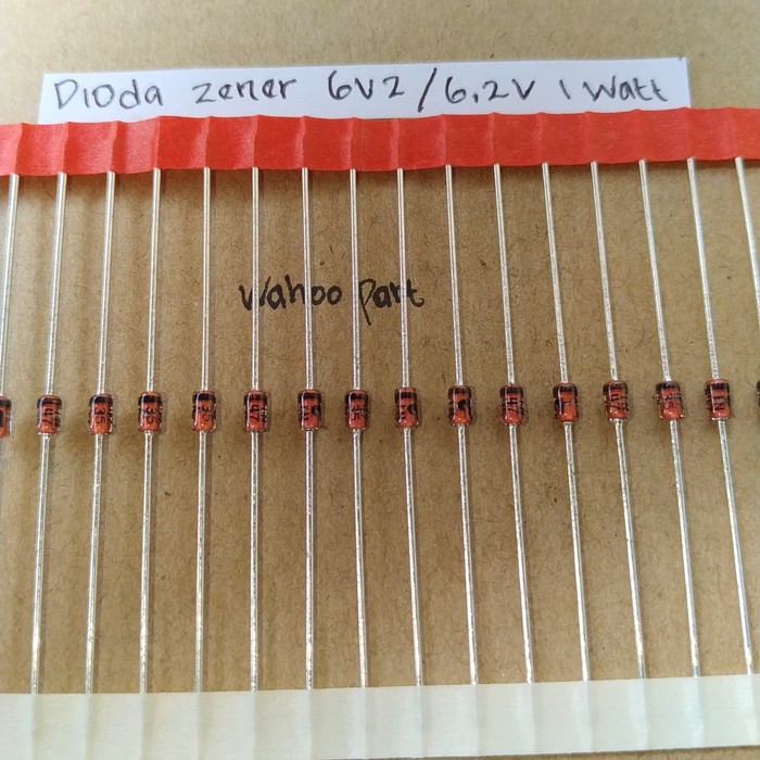Dioda zener 6v2  6,2v 1 watt