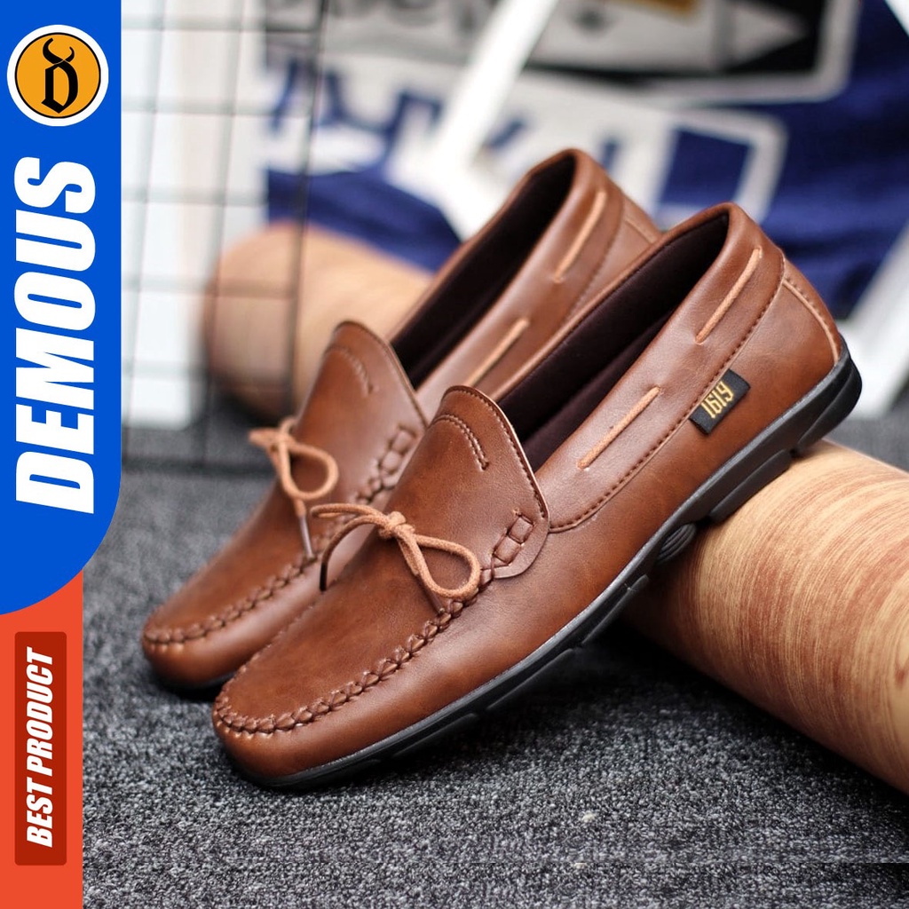 DEMOUS Lofaga - Sepatu Formal Pria Pantofel