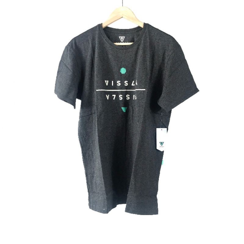 Kaos Vissla Mirrors Black Heather Original