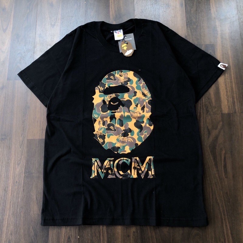 BAJU | KAOS BAPE MCM 1:1 MIROR ORIGINAL | BISA COD