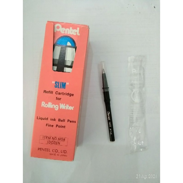 

Refill Pulpen Pentel MG8 Black Original