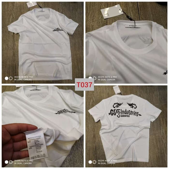 t shirt Givenchy mirror Quality / unisex / Gv 08