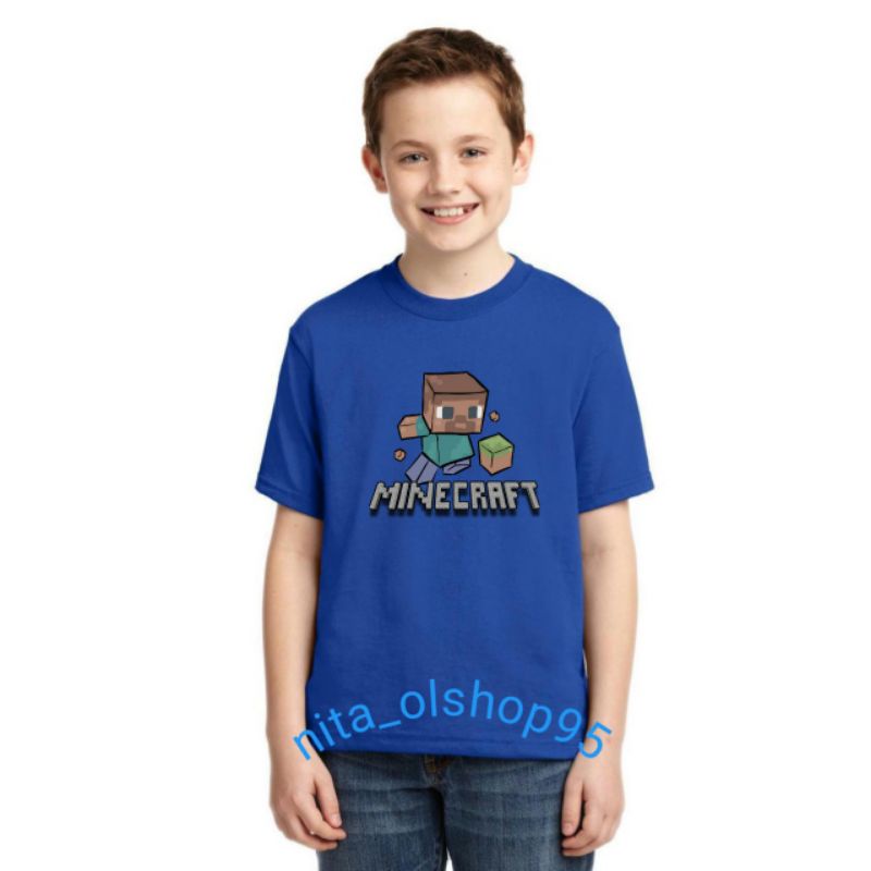 baju minicraft Minecraft / baju anak karakter