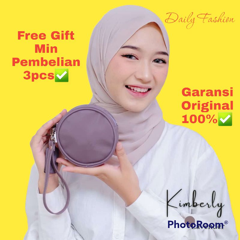 POUCH KIMBERLY BY BIRU TSABITA / POUCH CHOCOLY / POUCH ANTI AIR / TAS LOKAL PREMIUM