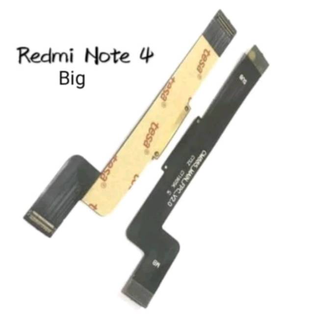 FLEXIBLE FLEXIBLE FLEKSIBEL XIAOMI REDMI NOTE 4 MEDIATEK BOARD BIG ORIGINAL