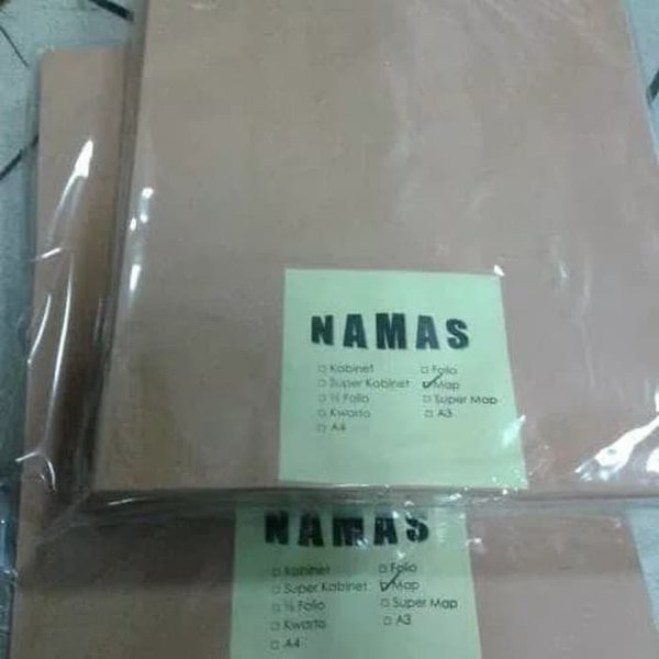 Amplop Coklat MAP NAMAS