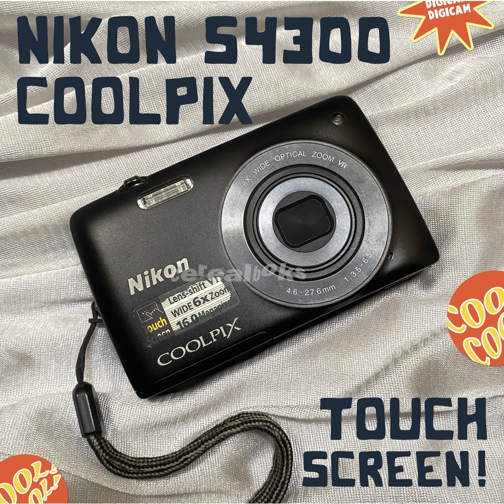JUAL DIGICAM NIKON COOLPIX S4300 DIGITAL CAMERA KAMERA | tags. wts sell sale pocket analog vintage p