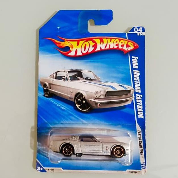 hot wheels ford mustang fastback