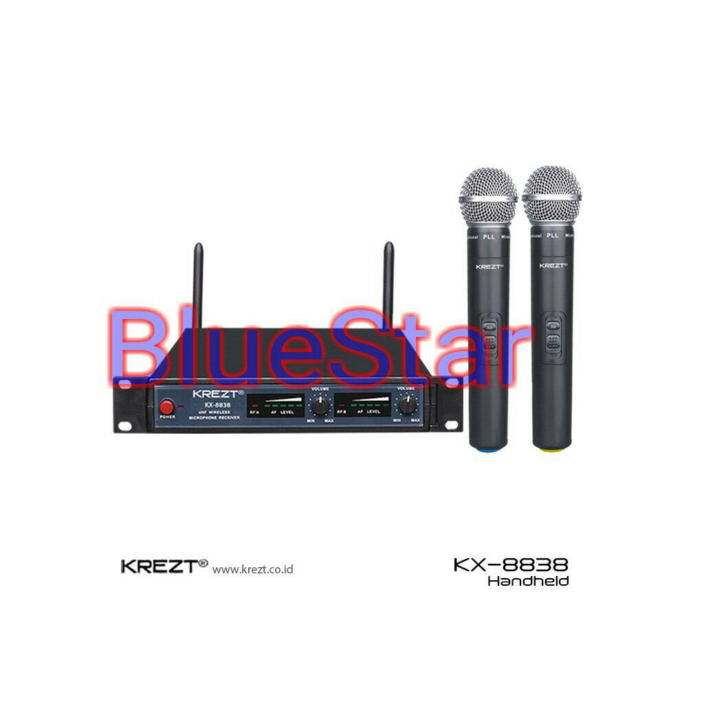 Mic Wireless Krezt KX 8838 (Handheld)