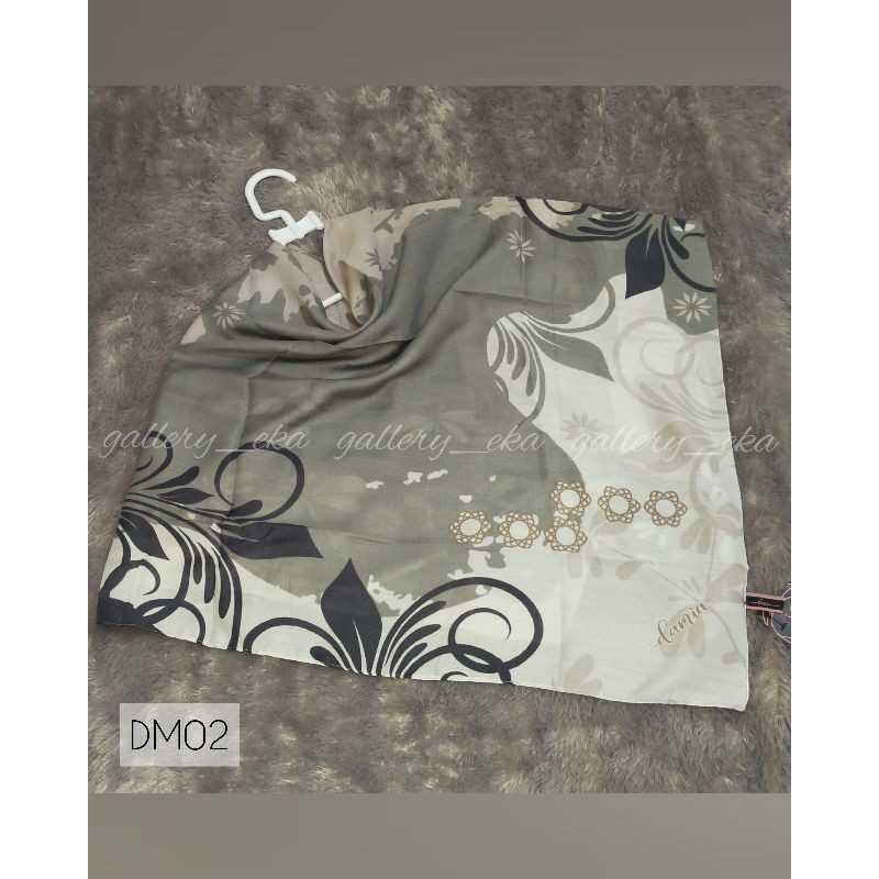 segiempat voal motif | jilbab segiempat |