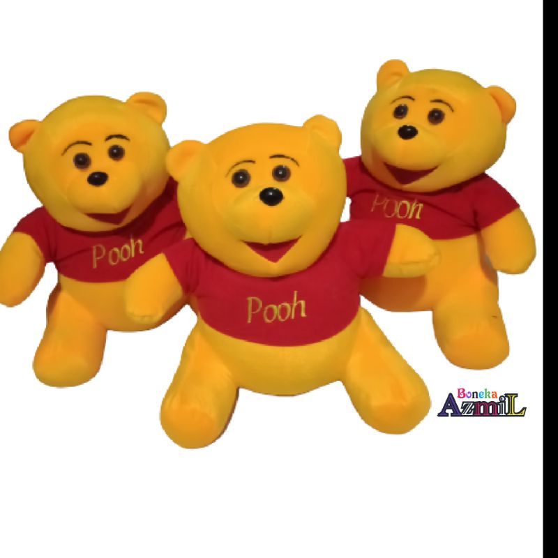 Boneka the Pooh size s ukuran 30 cm