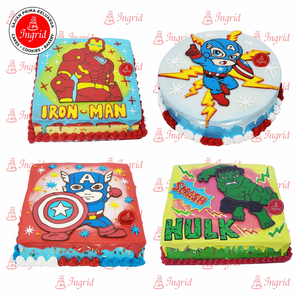 

Kue Ulang Tahun Doraemon / Kue Ultah Anak / Birthday Cake / Kue Superhero