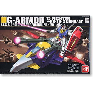 High Grade Bandai Scale 1/144 HG G-Armor (G-Fighter + RX-78-2 Gundam)