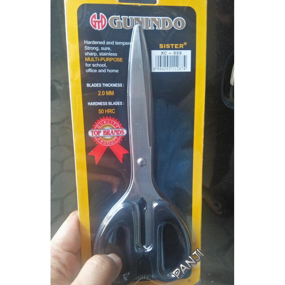 

Gunting Stainless Besar Gunindo tajam dan kuat