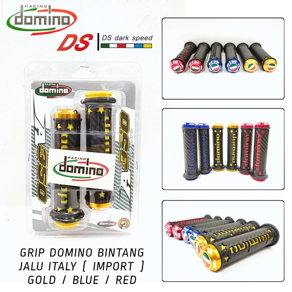 HANDGRIP VARIASI MOTOR DOMINO JALU IMPORT/DOMINO BINTANG UNIVERSAL