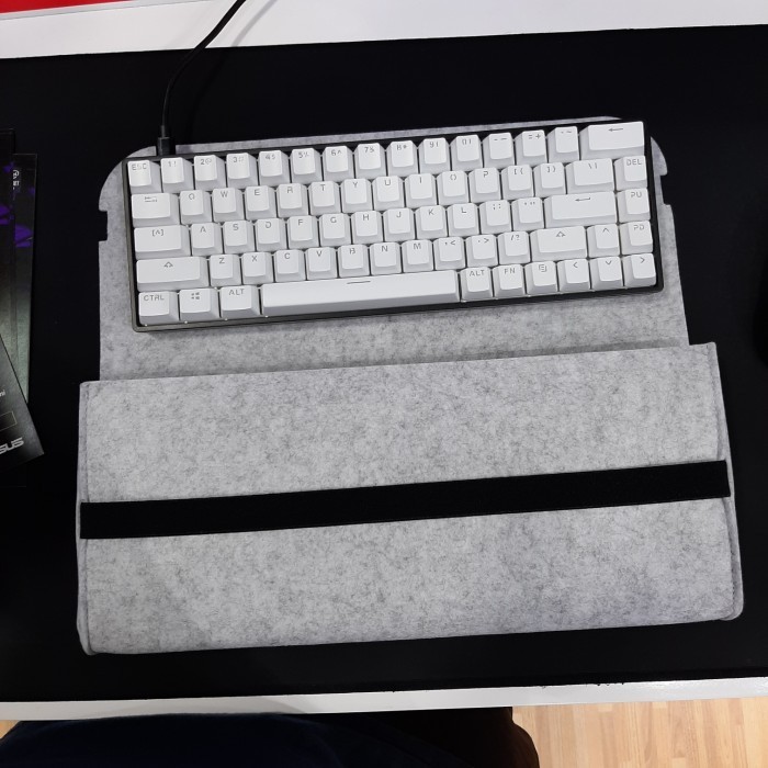 Paradox Gaming GHOST DIY GK68X Bottom Shell CNC Case - Alloy Purple