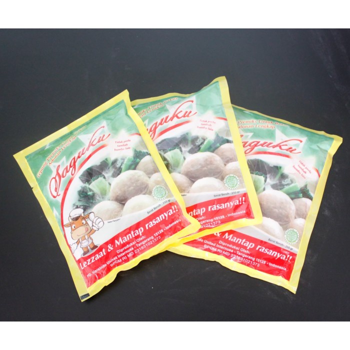 

gtg2011bb Tepung Bakso Adonan Lengkap Saguku (250 Gr) Da01D100