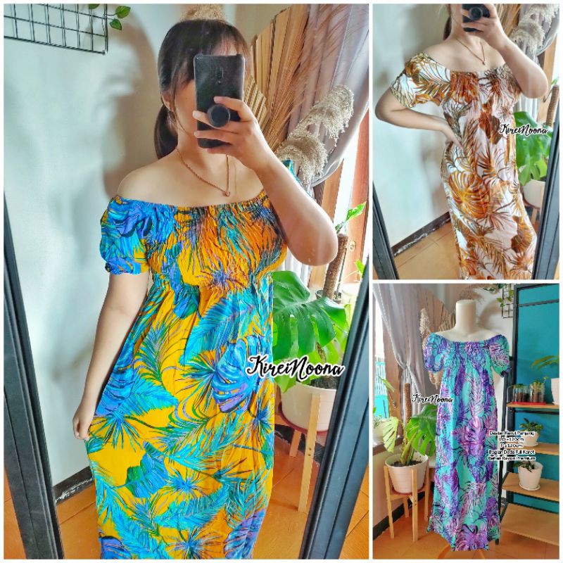 Daster Kerut Bali Rayon/ Dress Kerut