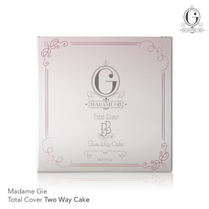 Madame Gie Total Cover BB Two Way Cake - Bedak Padat