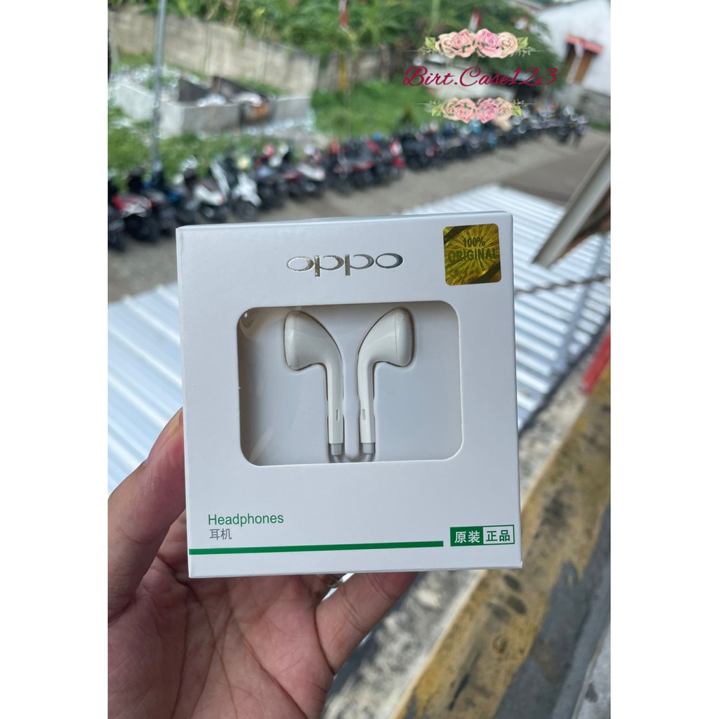 Headset Oppo Original 100% Headset Oppo F9 F7 F5 F3 A15 a5 A9 F11 pro F1s A71 A83 A37 A3s BC5791