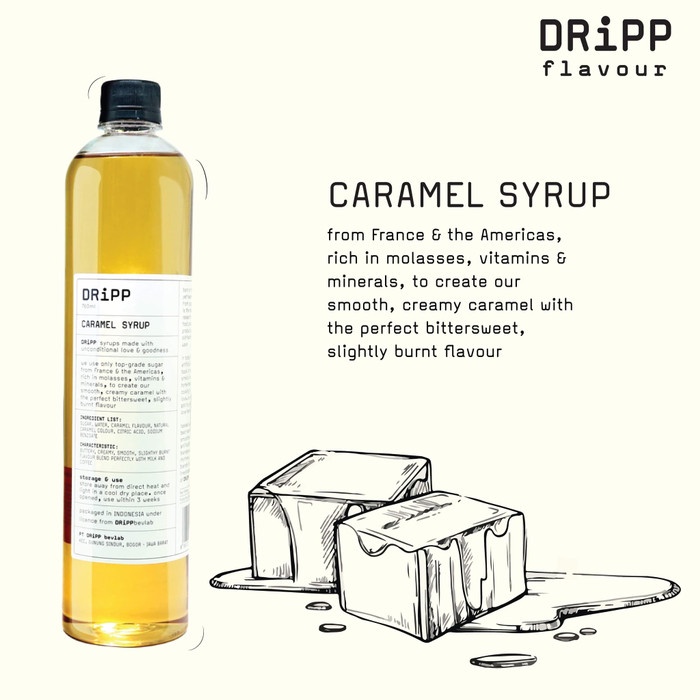 

SIRUP- DRIPP CARAMEL SYRUP ( SIRUP KARAMEL ) -SIRUP.