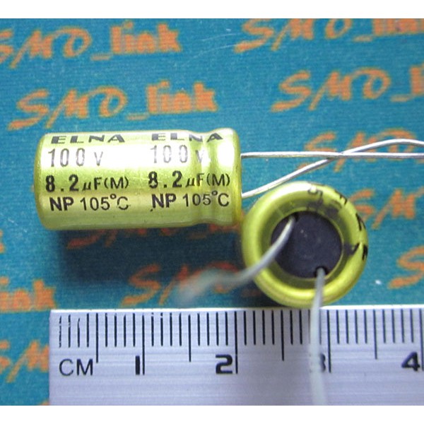 Elco 8.2uf 100v Non Polar Elna