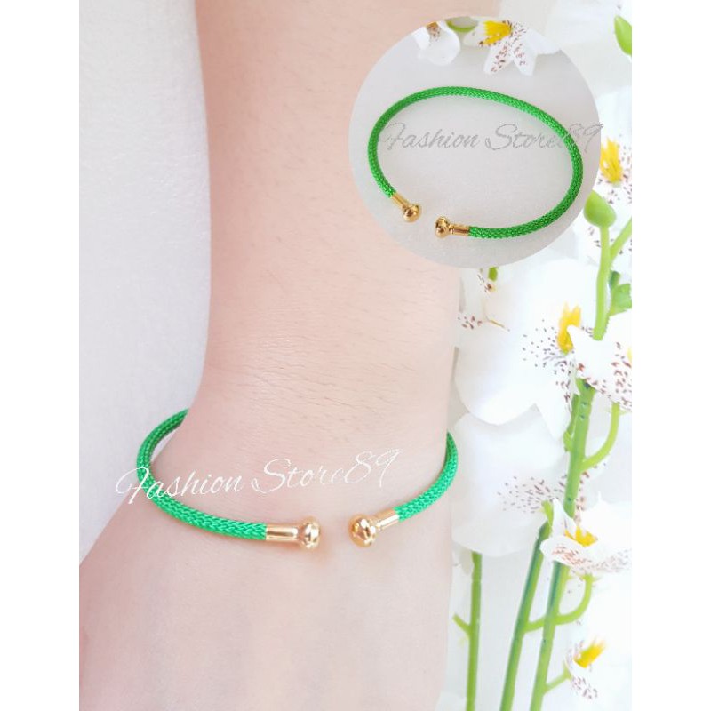 Gelang Kawat Import Elastis gelang bangle kawat import free size