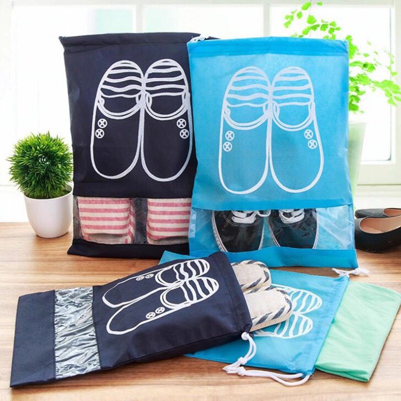 Korean shoes bag SERUT Tas Sandal Sepatu Travel Olahraga Size XL NJ117