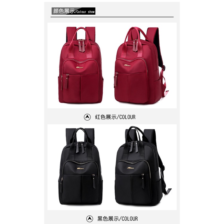 (2Pc Bisa 1Kg)GTBI998876649 New arrival  !!! Tas Ransel Wanita  Tas Wanita Import Premium