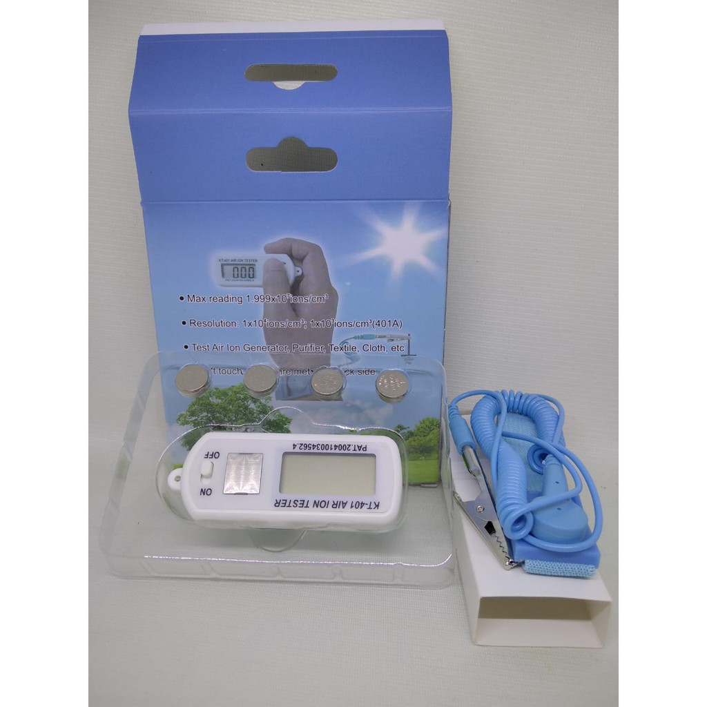 Alat Ukur Ion Negatif Pada Udara Air Ion  Tester