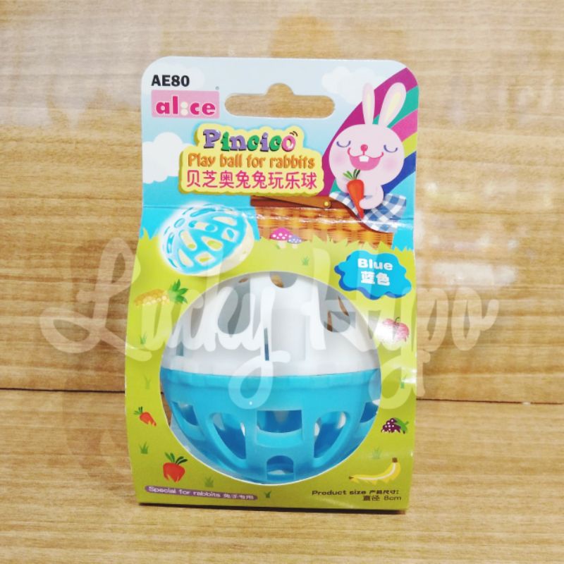 AE79 AE80 Alice PINCICO Play Ball For Rabbits - Mainan Kelinci Bola-3