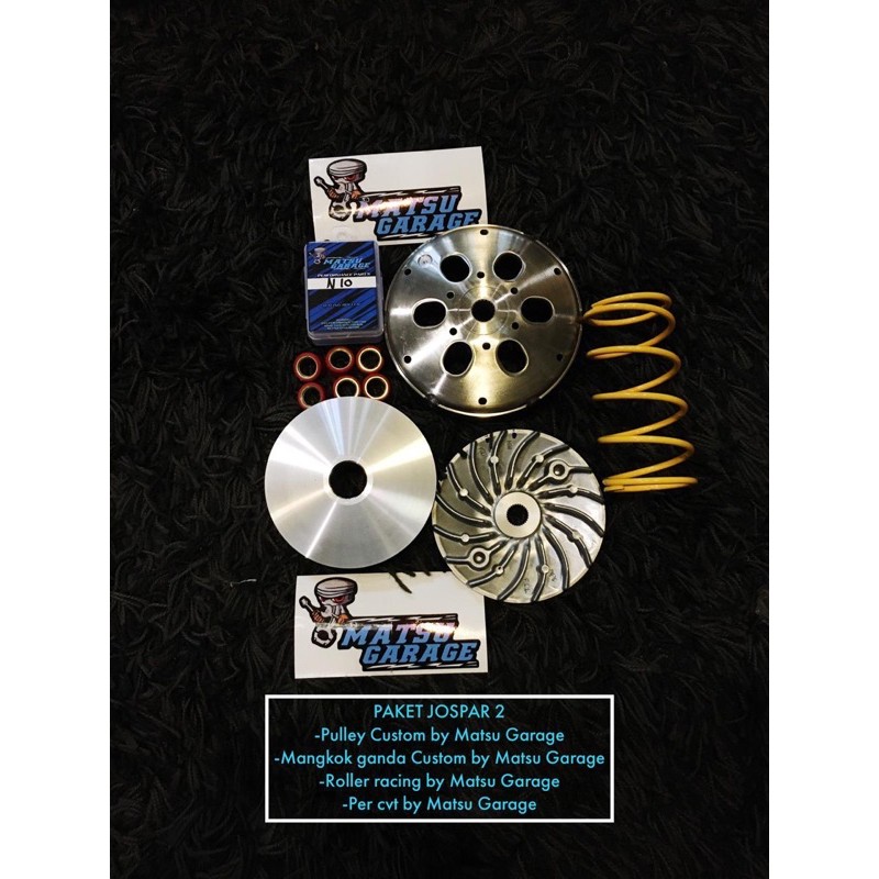 paket upgrade cvt mio m3, mio m 3 jospar 2