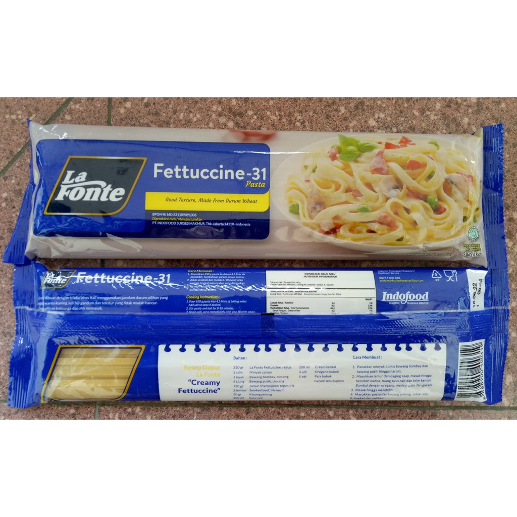 

Lafonte Fettucine 31 450 gr