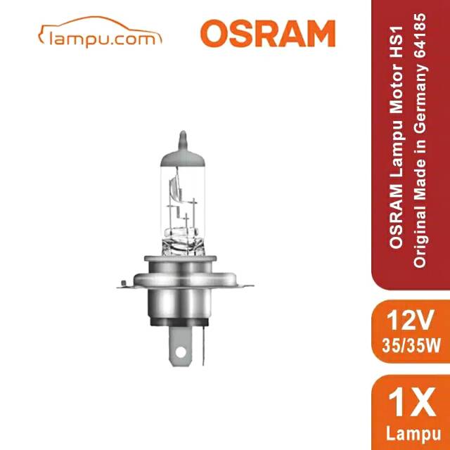 Osram Lampu Motor Headlamp HS1 - 64185 - Cocok u/ Motor Vixion,