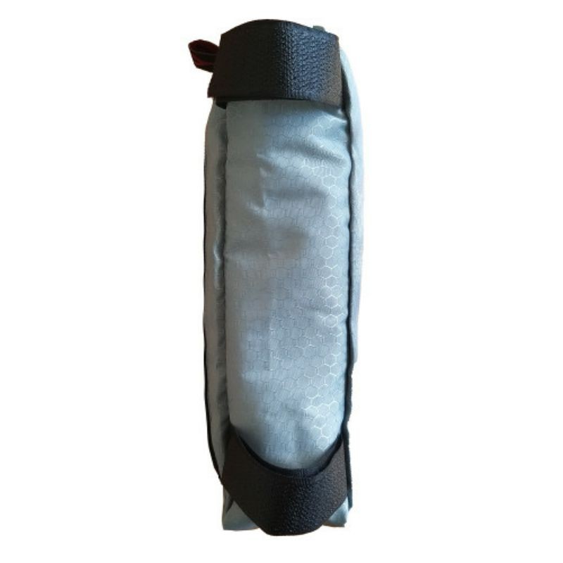 FAB-004AB Tas sepeda tahan air dengan bottle pouch Flexzone abu