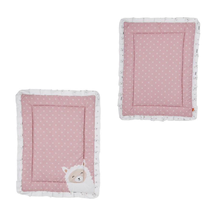 Omiland Baby Mattress Matras Bayi Set Bantal + Guling Motif Alpaca Series - OB 24201-4