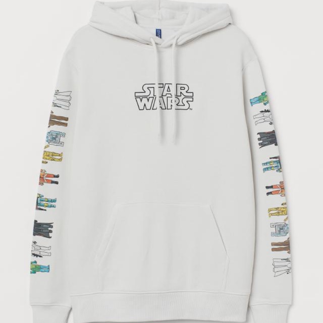 Hoodie h&m star wars white | Shopee Indonesia