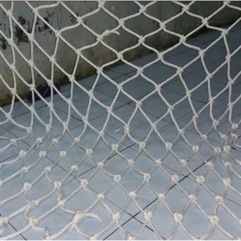 JARING NILON 6 MM LUBANG 12 CM / JARING SAFETY NET / JARING SERBAGUNA