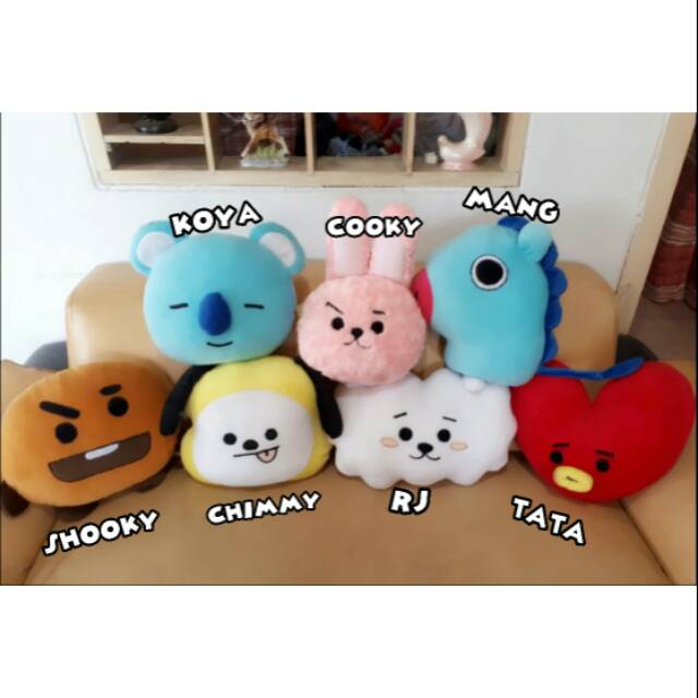  Gambar  Jual Boneka  Bt21 Bts  Rj Tata Mang Koya Chimmy 